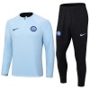 Inter Mailand Quarter Zip Sweatshirts Anzüge Suit 2023-24 Blaue Für Herren